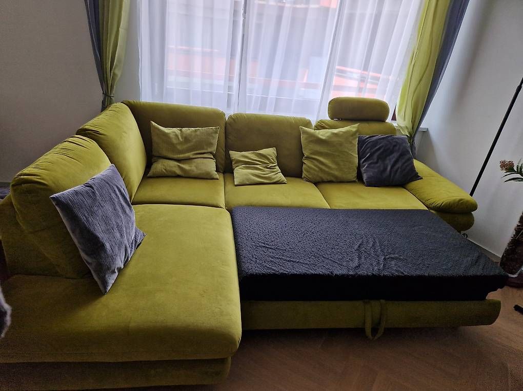 Divani: Eck- Schlafsofa mit Kasten – Usato da Dietikon venduto da Karibik2412