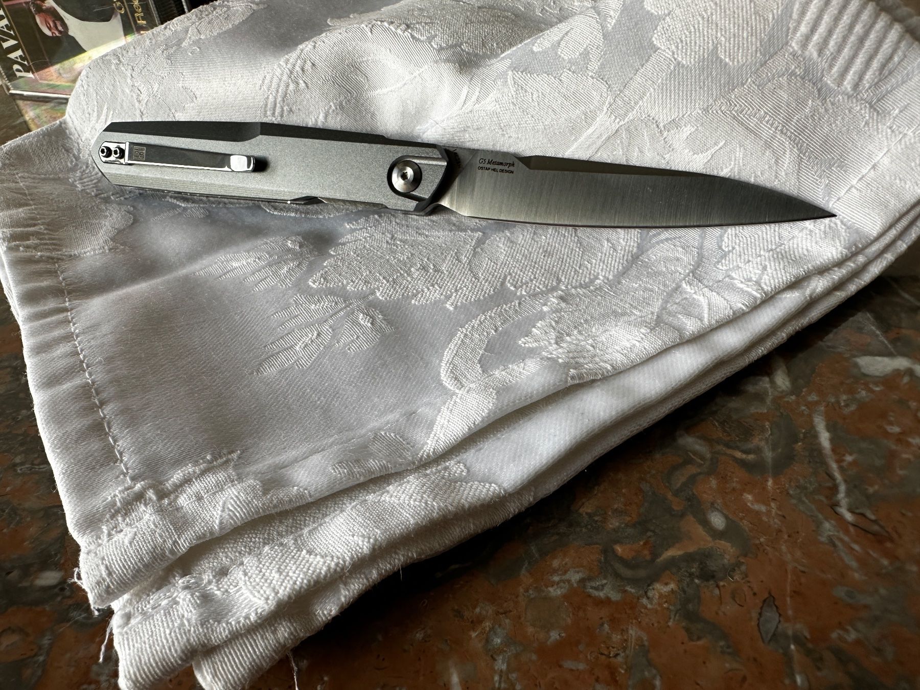 Taschenmesser: Real Steel Metamorph G5 Soft Grey – Neu und originalverpackt aus Worblaufen von Sissi10 5