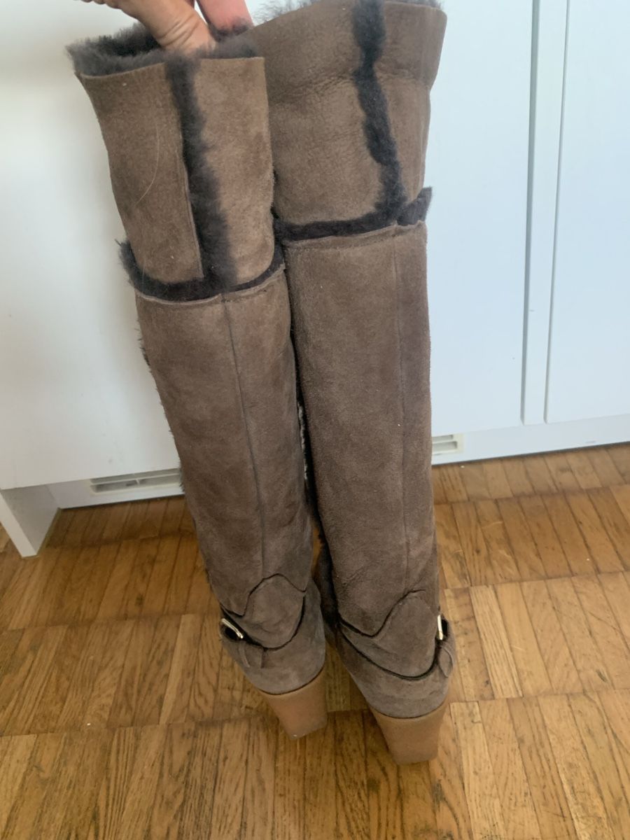 Damenschuhe: Celine lammfell leder stiefel – Gebraucht aus Zürich von Nikuska32 1