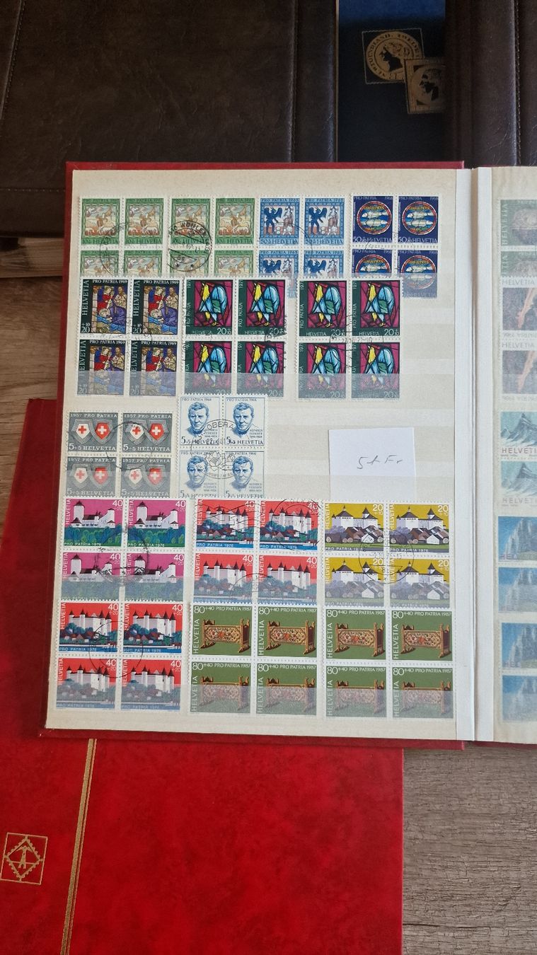 Alle Briefmarken: Schweizer Briefmarken Sammlung ab 1.- – Gebraucht aus amriswil von 3dworldswiss 1