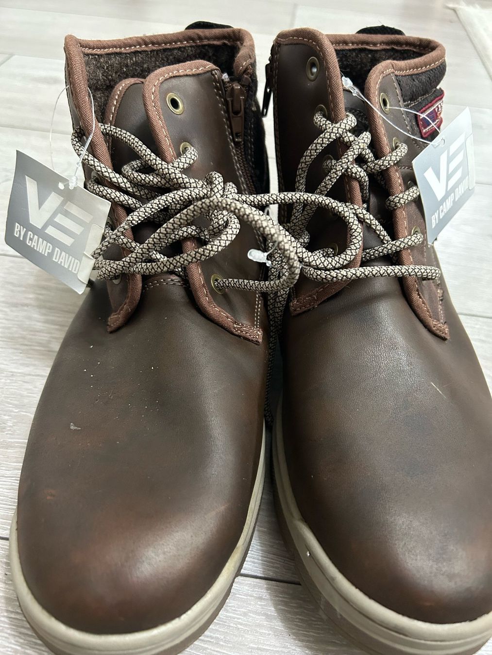 Herrenschuhe: VE Schuhe braun Leder Gr. 45 – Neu (gemäss Beschreibung) aus Urdorf von Wolda3