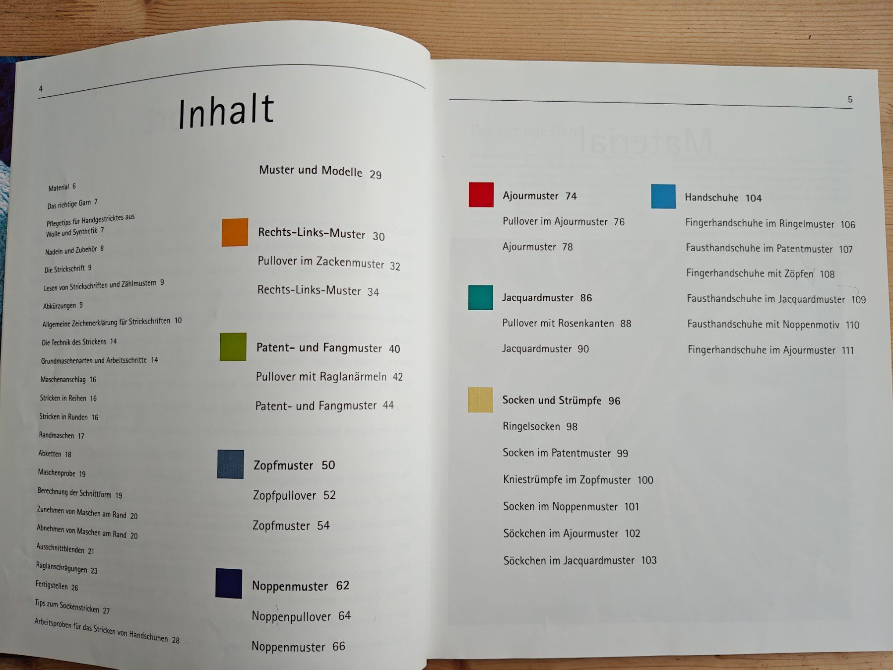 Libri: Ich lerne Stricken - 100 Muster (Bechtermünz 1999) – Usato da Muttenz venduto da Negnuja 1