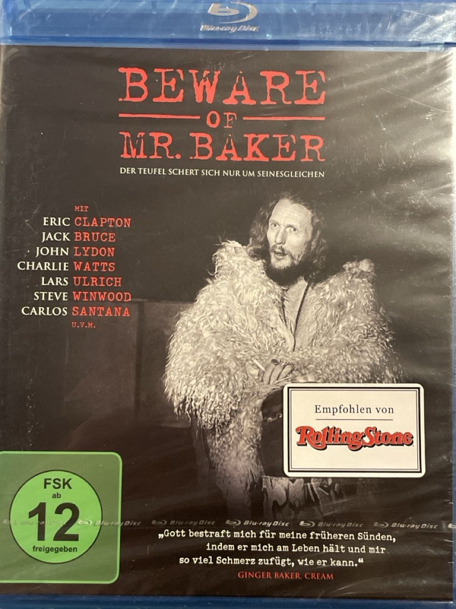 Tutti i DVDs: Beware of Mr. Baker (2012) – Nuovo (secondo la descrizione) da Waldenburg venduto da Gonzo8