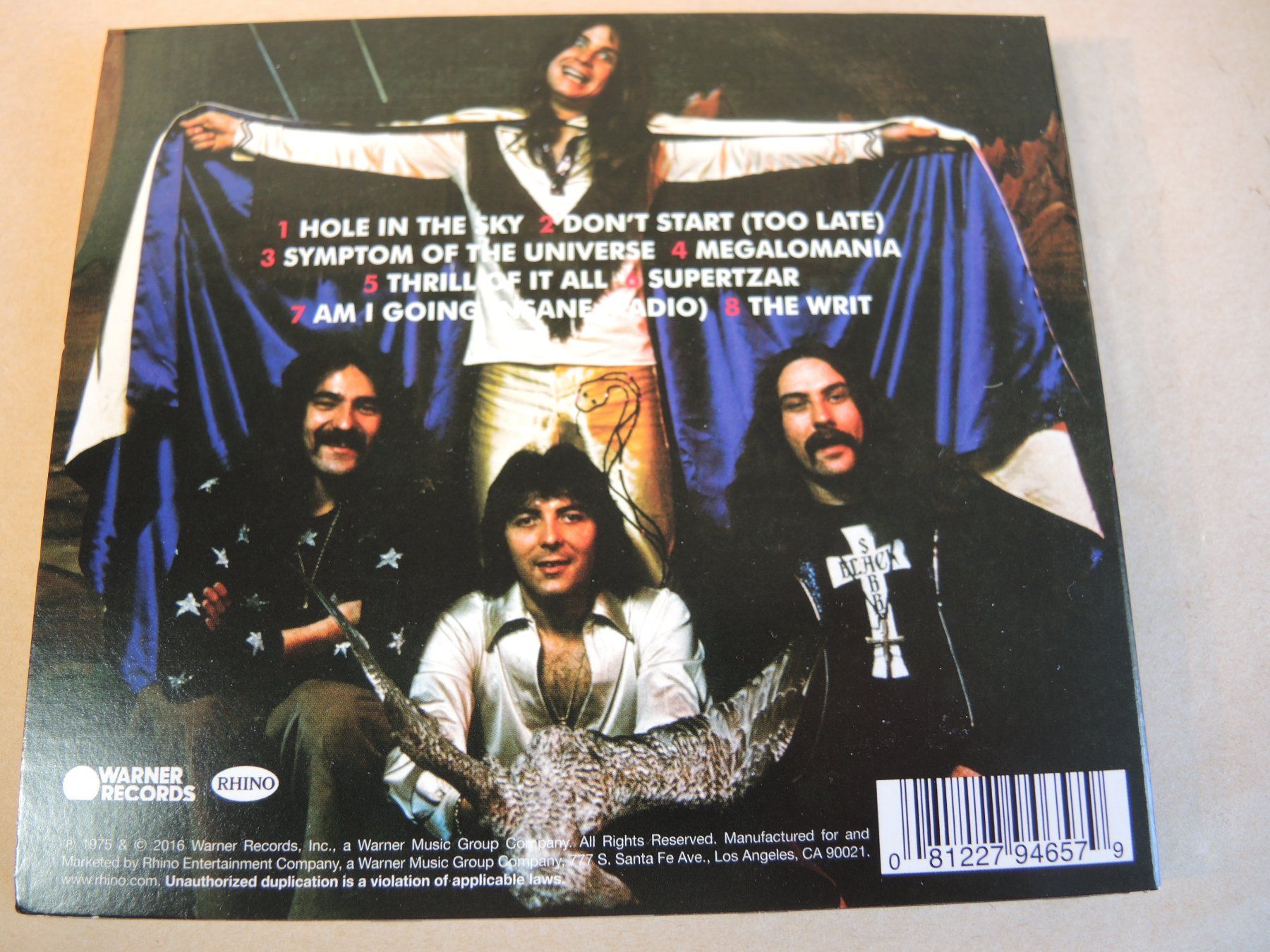 CD: Black Sabbath - Sabotage CD - Selten – Usato da Rorschach venduto da maeck8 3