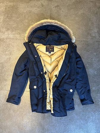 Woolrich Winterjacke, Grösse S, Dunkelblau, Top Zustand