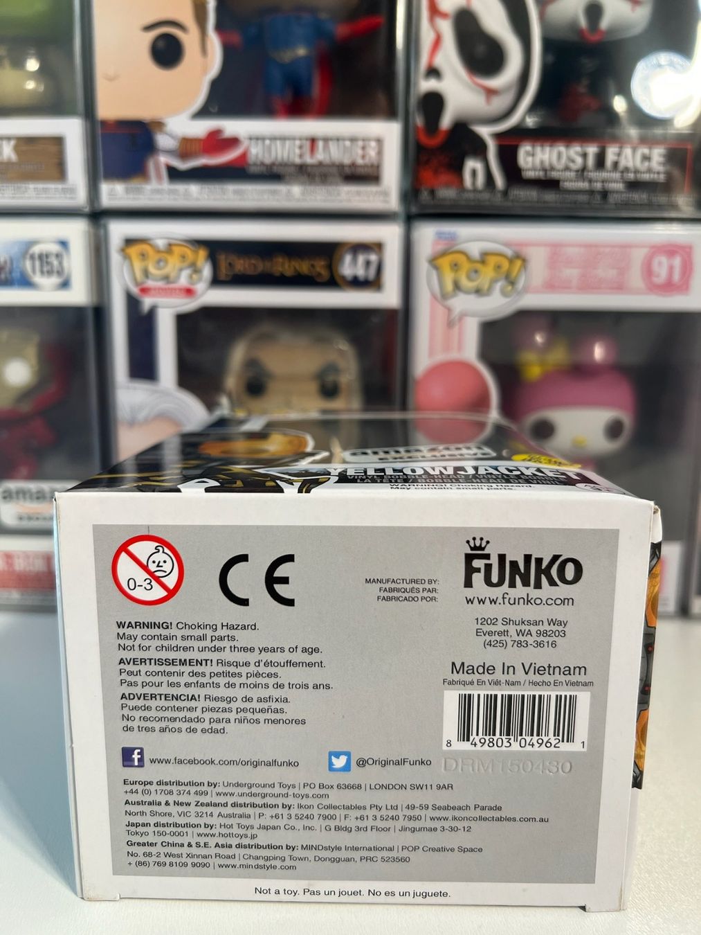Funko Figuren: Funko POP! Marvel Ant-Man Yellow Jacket Edition Limitée Glow – Neu und originalverpackt aus Le Mouret von perfectbijou 5