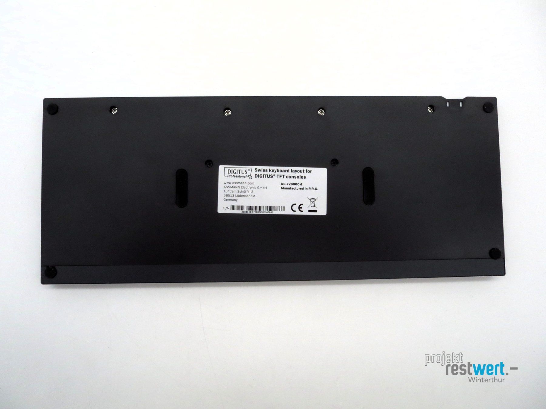 Tastiere: DIGITUS DS-72000CH Tastatur – Nuovo (secondo la descrizione) da Winterthur venduto da Restwert_Winterthur 2