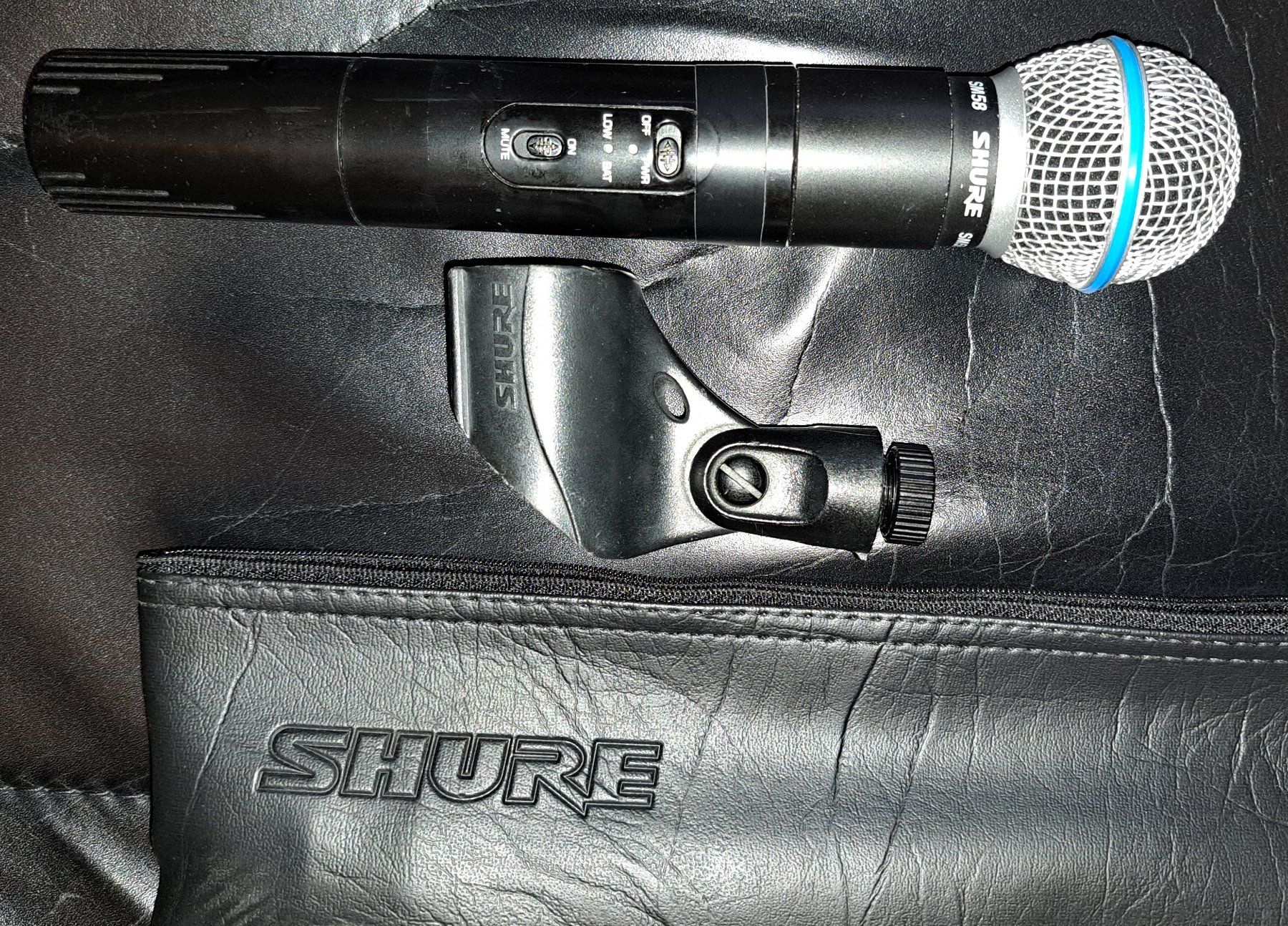 Shure Microfoni: Mikrofon-Funkmikrofon Shure SM 58 + Empfänger – Usato da Schlieren venduto da Rcaliforni 2