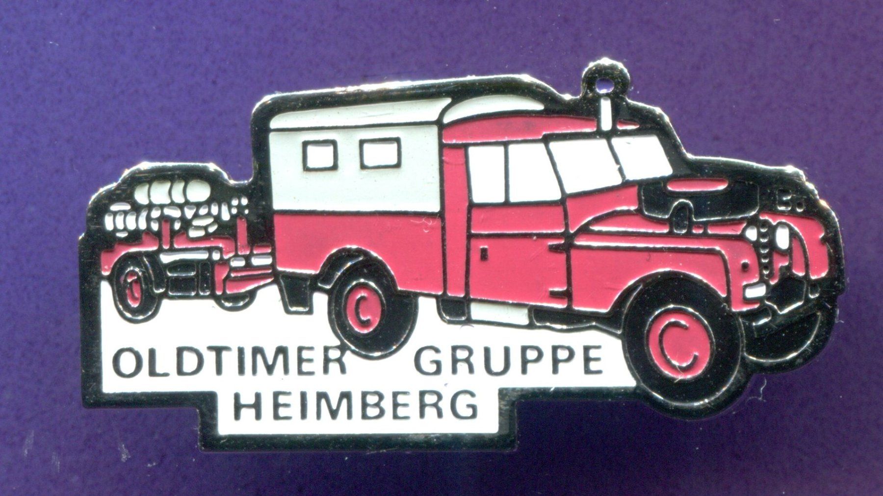 Placchette & Badge: Feuerwehrauto  JEEP  Heimberg – Usato da Winterthur venduto da Sammleroase