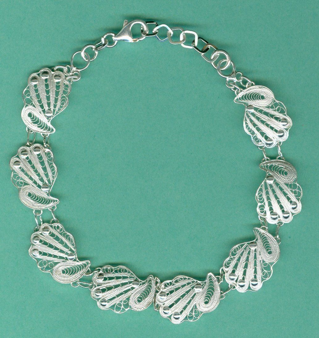 Bracciali & Braccialetti: Silber 925 Filigran Armkette – Usato da Chur venduto da omonia