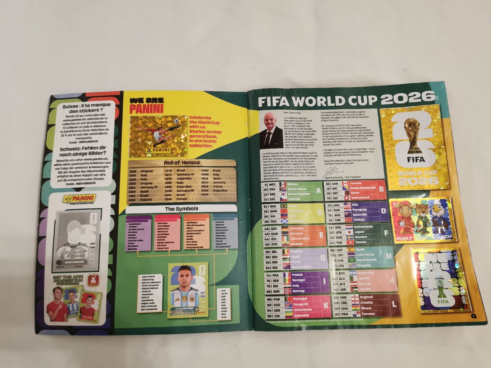 Panini Carte collezionabili: Panini wm 2026 / 68 Fehlen – Usato da Basel venduto da Treasurehunter 4