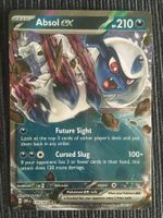 Pokemon Obsidian Flames Absol EX Englisch