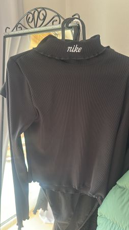 T-shirt longues manches Nike noir