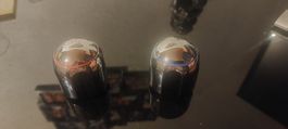 ( 1 Paare ) 2 Stk. Wasserhangriffe Similor Kugler in Chrom
