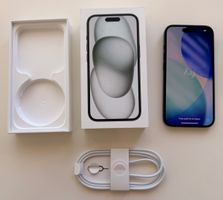 iPhone 15 Black 128 GB / OVP / Original Ladekabel