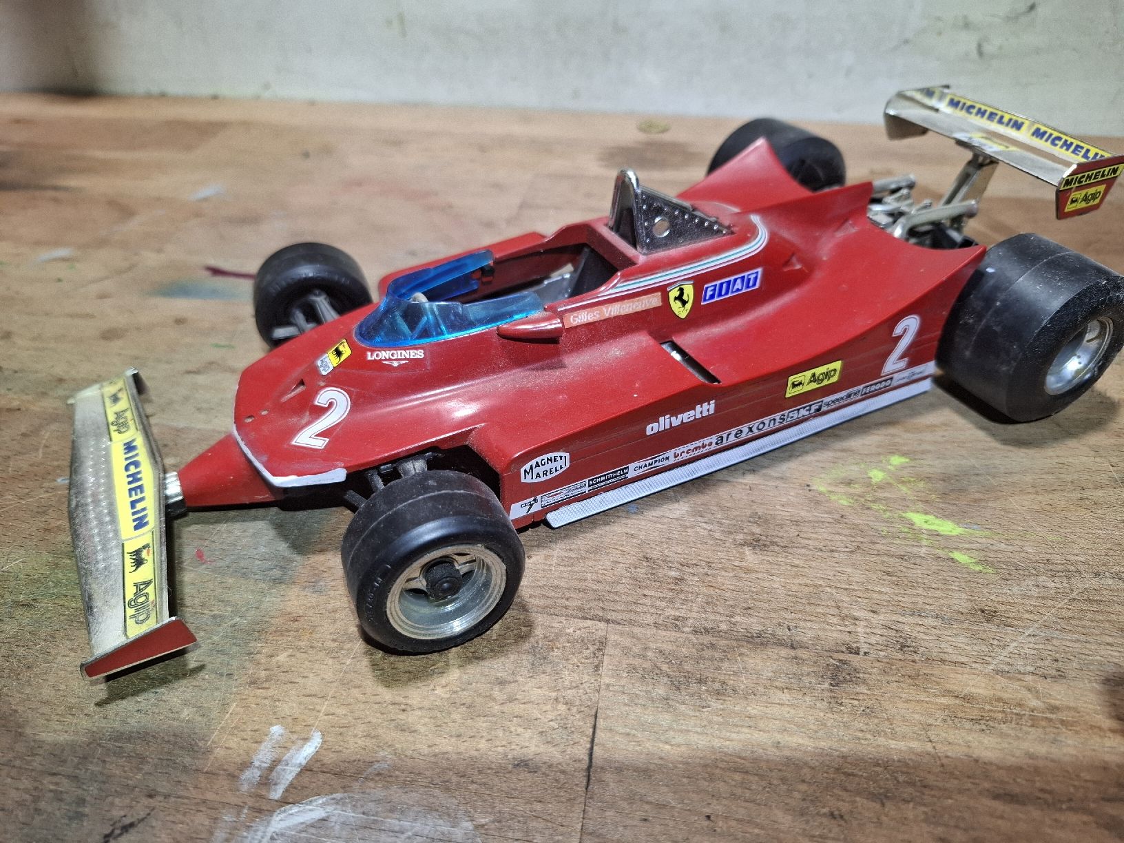 Bburago Modellini d'auto: Modell Ferrari 312 T5 – Usato da Flaach venduto da maniv6