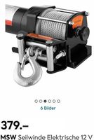 Seilwinde 1600kg Elektrisch +Fernbedienung