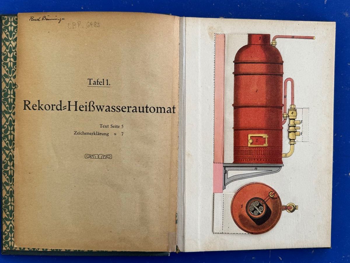 Libri: Der moderne Installateur. Modell-Atlas. ca 1900 – Usato da Adliswil venduto da buch_und_kunst 1