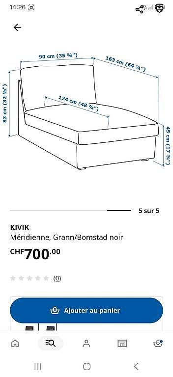 Sofas: Méridienne  – Gebraucht aus Billens von nad_rw9f 1