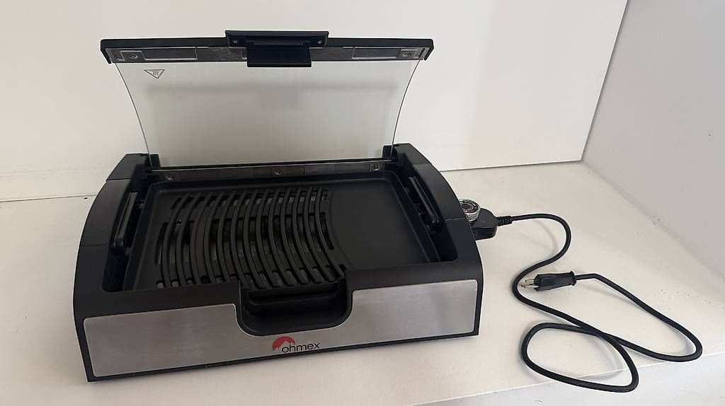 Elettrodomestici da cucina: Grill elettrico da tavolo ohmex  – Usato da Porza venduto da sma_gg6v 1