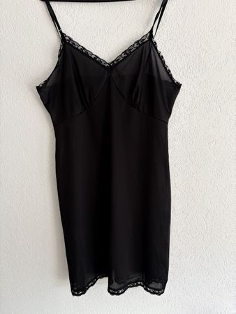 Nuisette Lady Manhattan noire avec dentelle L