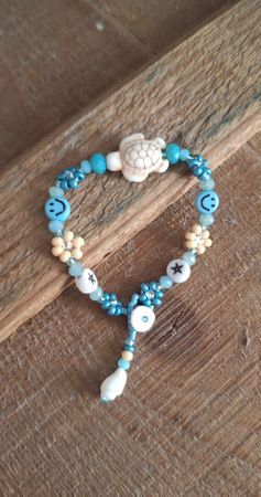 Armband 13,5 cm handmade by uni-CK-art  neu