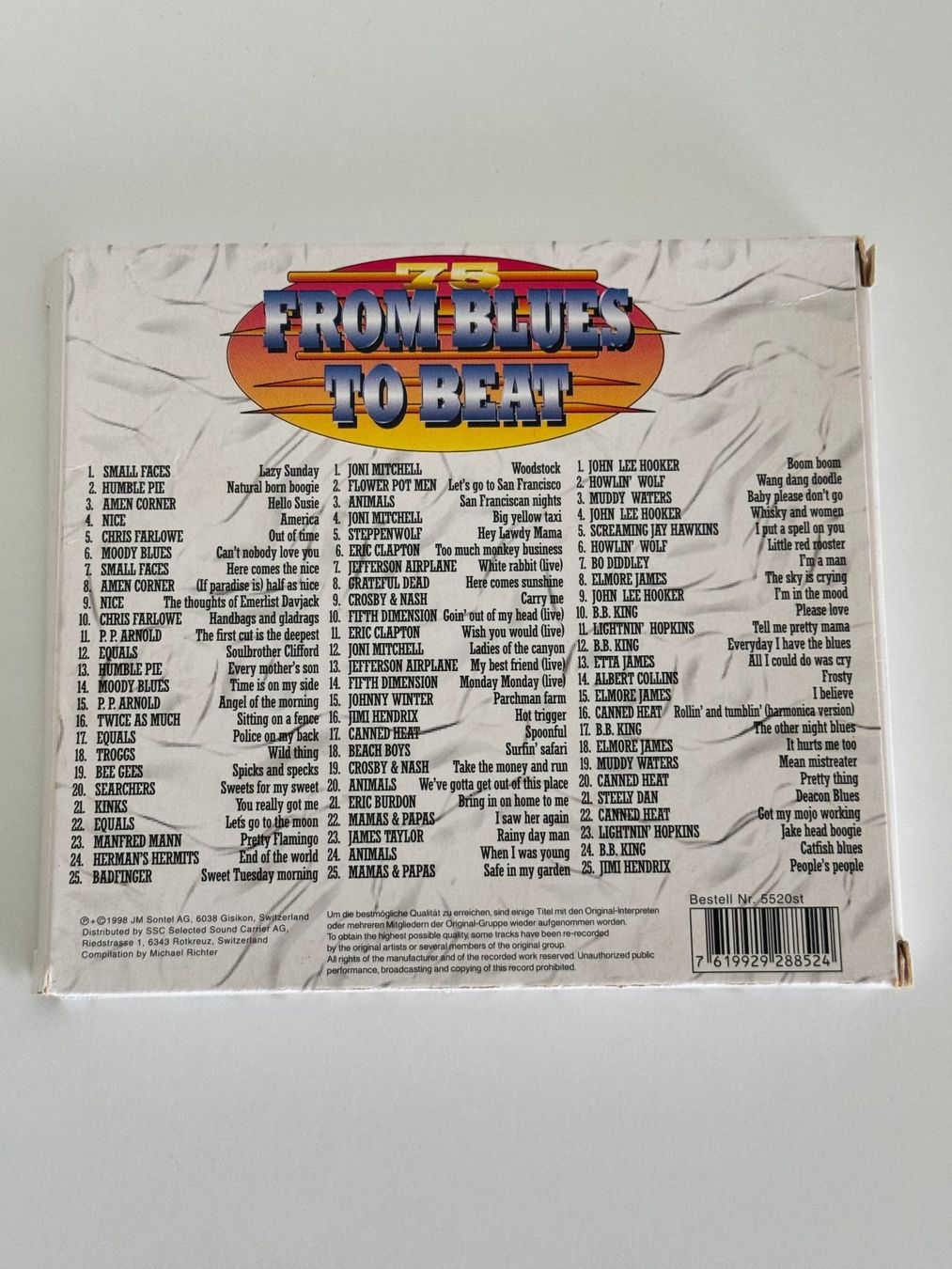 CDs: CD Box 75 From Blues To Beat diverse Interpreten – Gebraucht aus Neuheim von vnetz 1