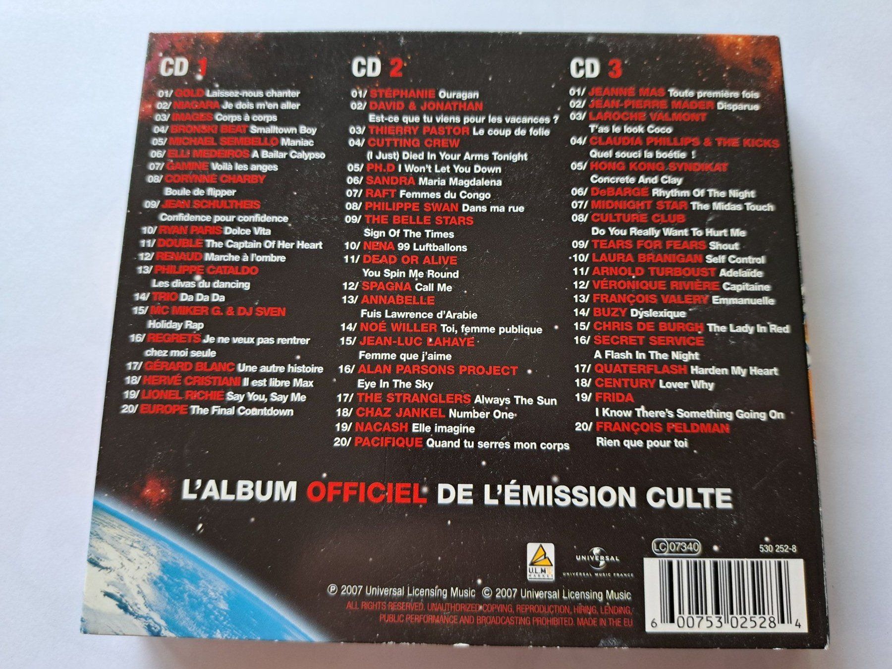 CD: 3 Cds Nostagie Classiques 80 volume 2 – Usato da Pully venduto da bro_n52j 2