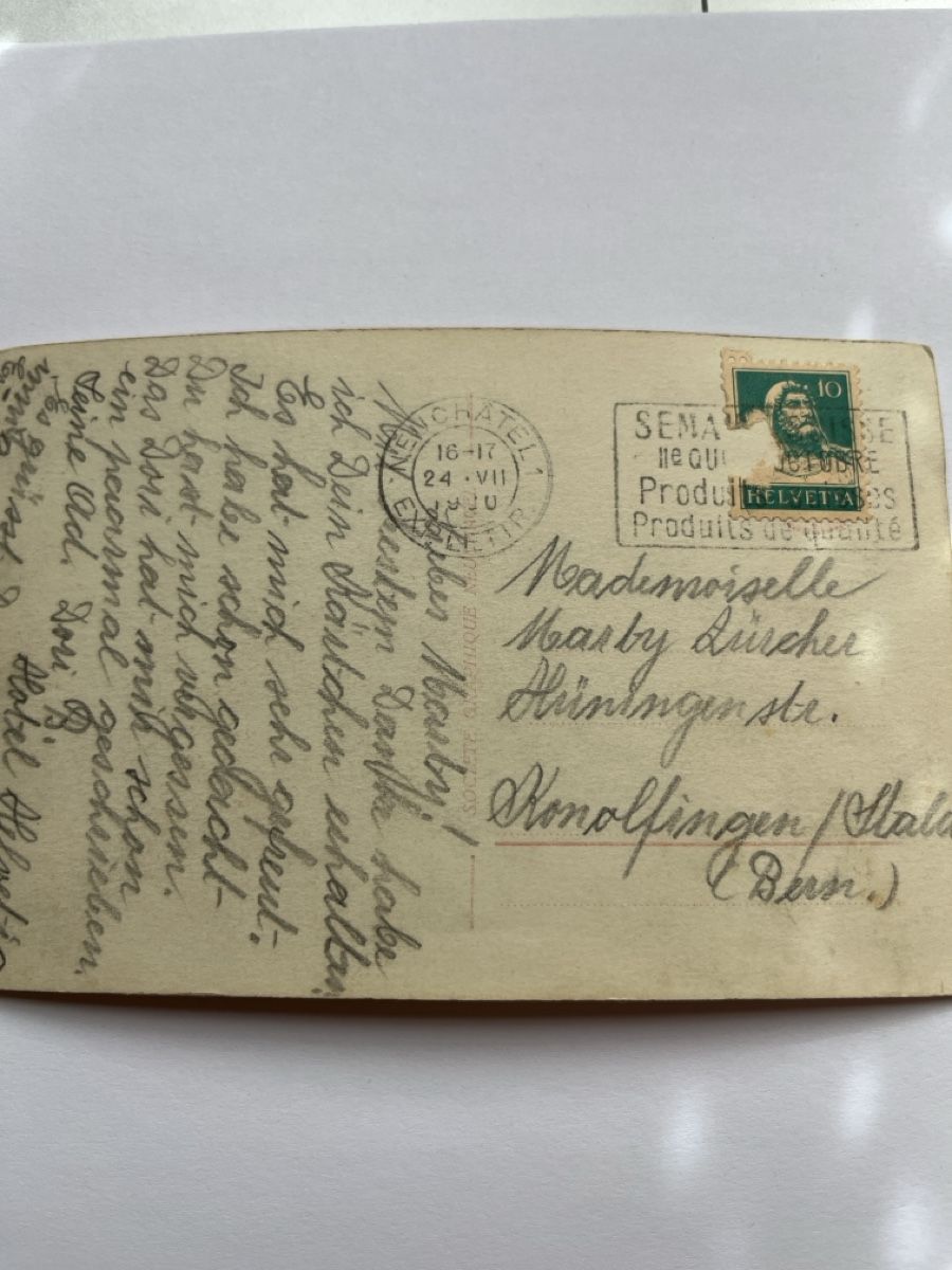 Cartoline postali: schiff neuenburg neuchatel – Usato da scharnachtal venduto da Riso500 1