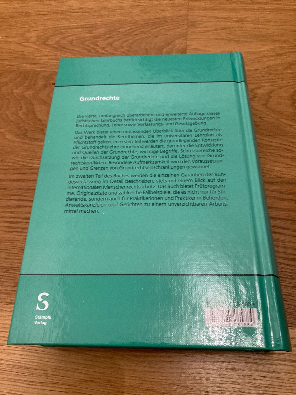 Libri: Grundrechte 4. Auflage – Usato da Oberarth venduto da Naohe 3