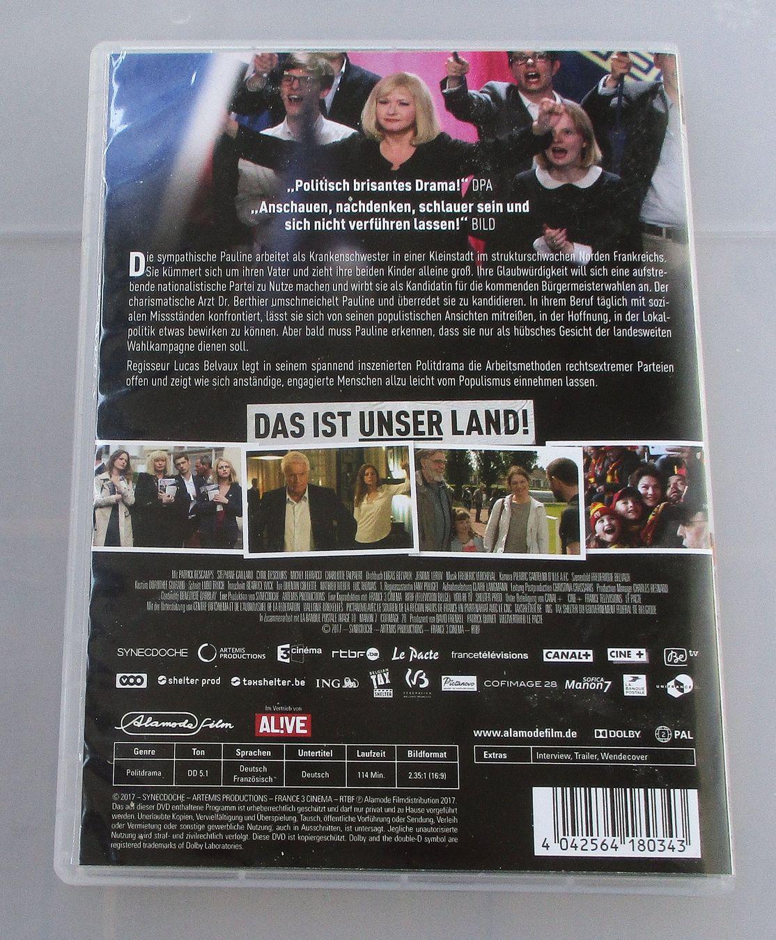 Tutti i DVDs: DAS IST UNSER LAND - Lucas Belvaux – Usato da Wattwil venduto da Muriel10 1