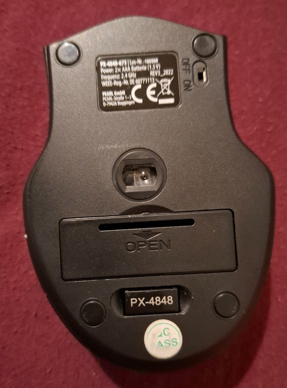 Mouse: Pearl Funk Maus – Usato da Basel venduto da mgn_ft72 1
