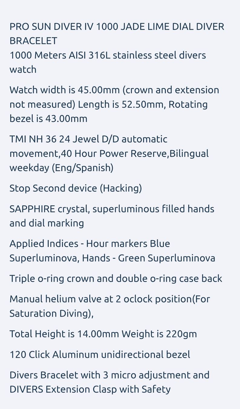 Montres: Deep Blue Automatic – Neuf avec emballage d'origine à Burgdorf par Max681 2
