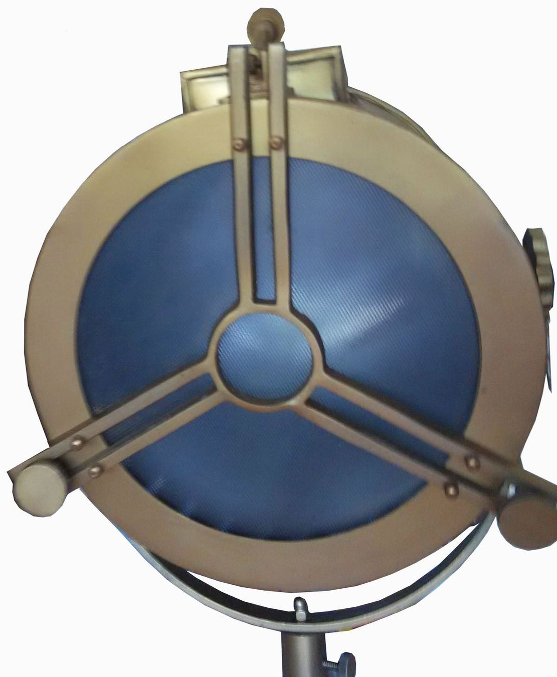 Lampade: Hollywood-Stehleuchte mit Stativ – Nuovo e nell'imballaggio originale da Valbonne venduto da laiton.france 1