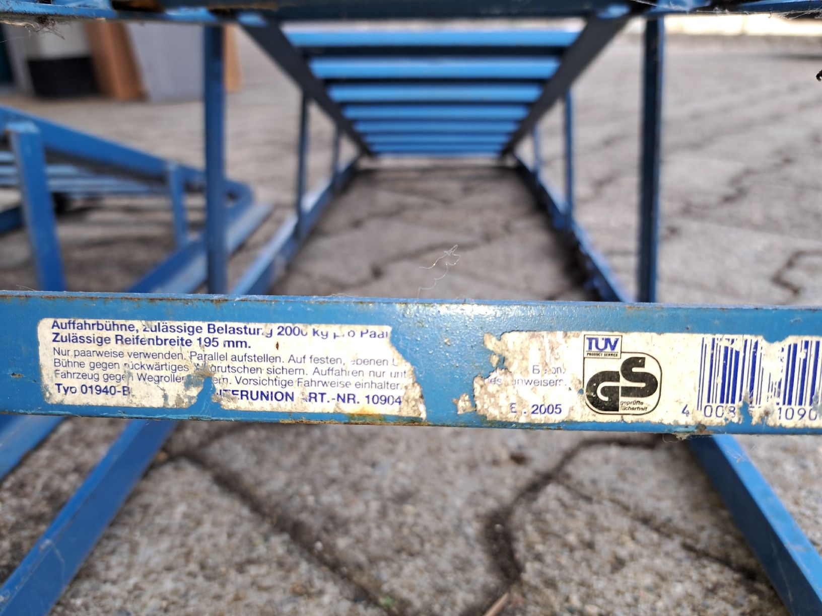 Rampe di accesso: 2 Auffahrrampenn – Usato da Tegerfelden venduto da Spick67 5