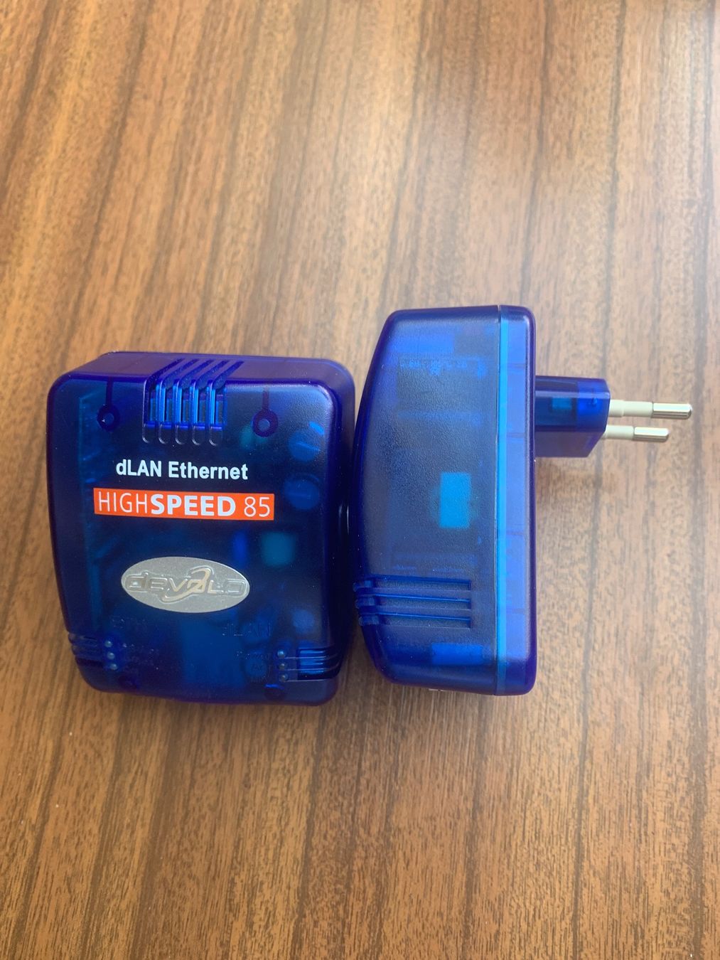 Devolo Lecteurs & Adaptateurs: Devolo dLAN Ethernet Highspeed 85 Adapter Set blau – D'occasion à Dornach par mat_f9z5