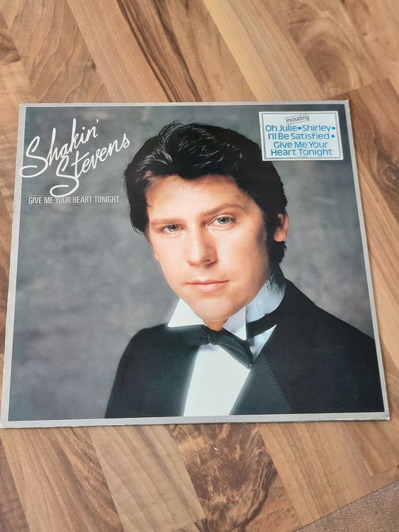 Lp shakin stevens give me your heart tonight kaufen auf ricardo