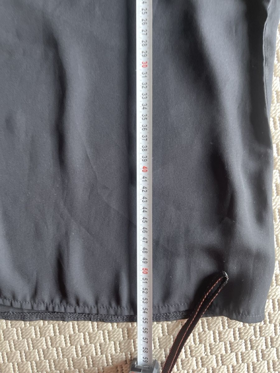 Shein Blusen: Bluse schwarz mit Spitzenärmel, Shein, ca. 38 – Gebraucht aus Solothurn von Bobesch08 6
