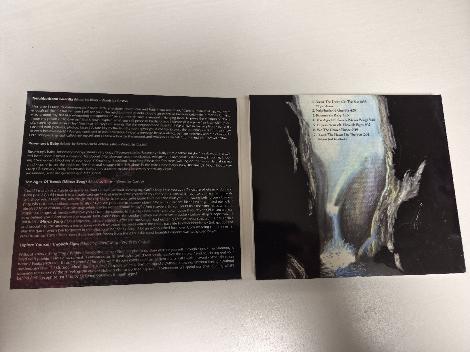 CDs: Free Fall Flow  - Where the colors gave ..CD , CH – Neu (gemäss Beschreibung) aus Uster von newwave0 2