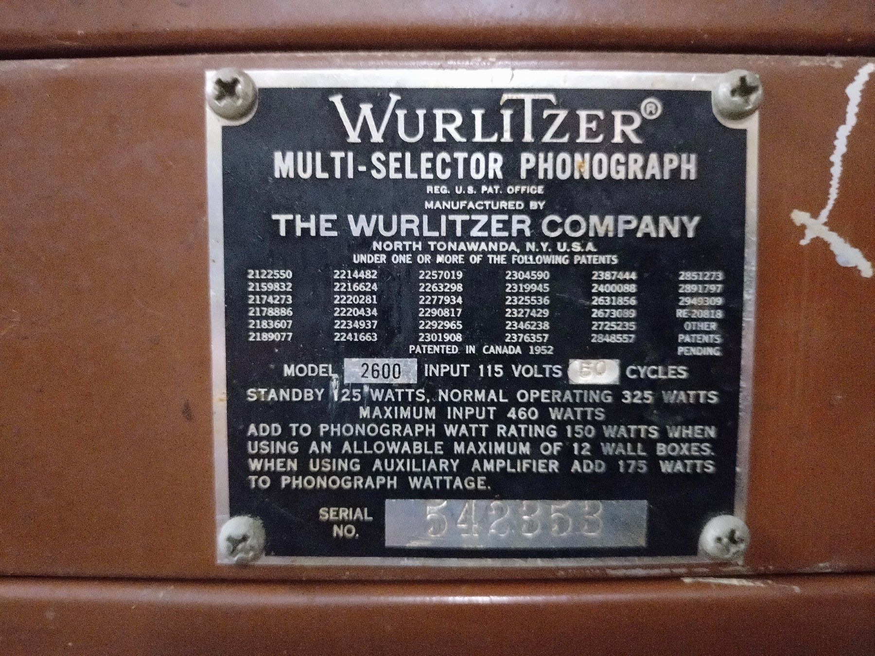 Wurlitzer Musiktruhen: Wurlitzer 2600 – Gebraucht aus Nuglar von SwissJukebox 9