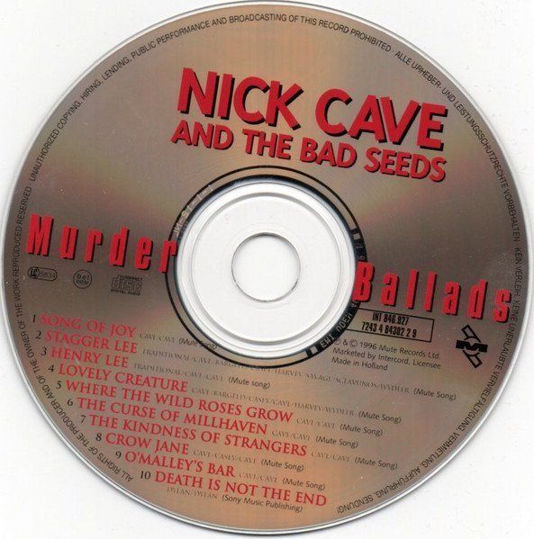 CD: Nick Cave - Murder Ballads – Usato da Unterbäch venduto da waqil 2