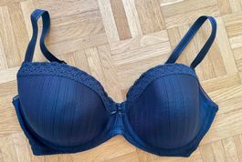 Bügel - BH von Schiesser, schwarz, Grösse 90D
