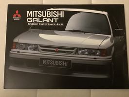 Mitsubishi Galant 5-Door Hatchback 4x4 Prospekt 8 S. Juli 89