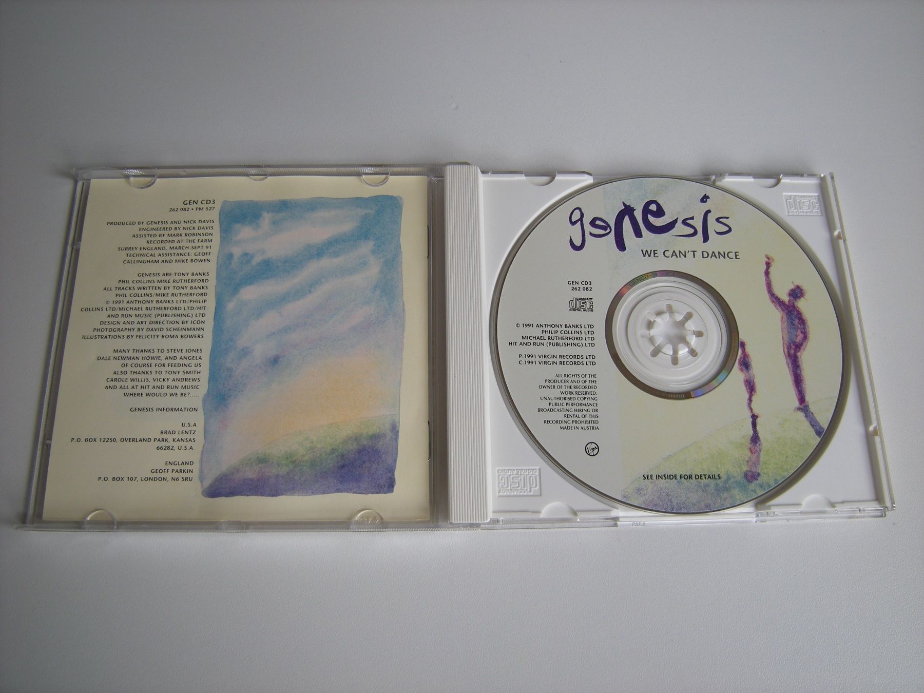 CDs: GENESIS - We can't dance – Gebraucht aus Basel von Ceebee62 2