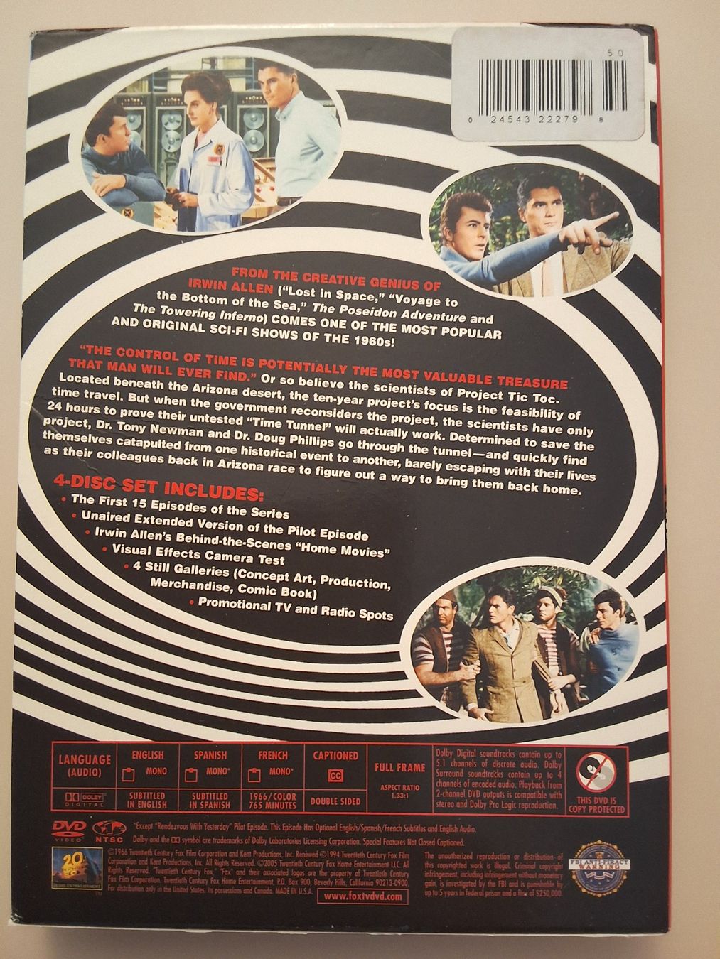 Alle DVDs: The Time Tunnel - Volume 1&2 - DVD Box - US-Import – Gebraucht aus Zofingen von bsiegent 1