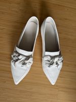 Kennel & Schmenger, schicke Ballerinas in weiss, Gr. 6