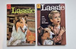 LASSIE    Band 1 + 2    alte Kinderbücher aus den 1960