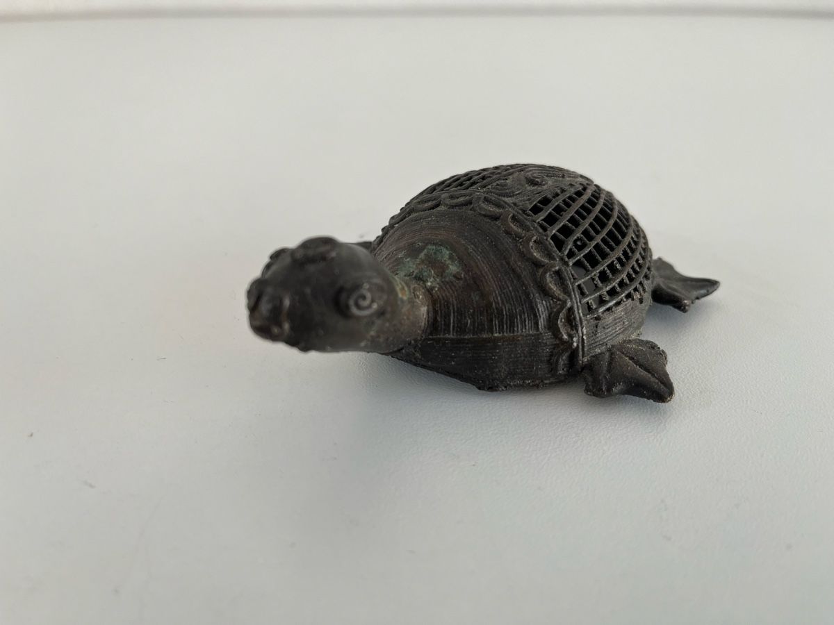 Skulpturen & Statuen: Vintage Schildkröte aus Messing – Gebraucht aus Wetzikon ZH von seli03 2