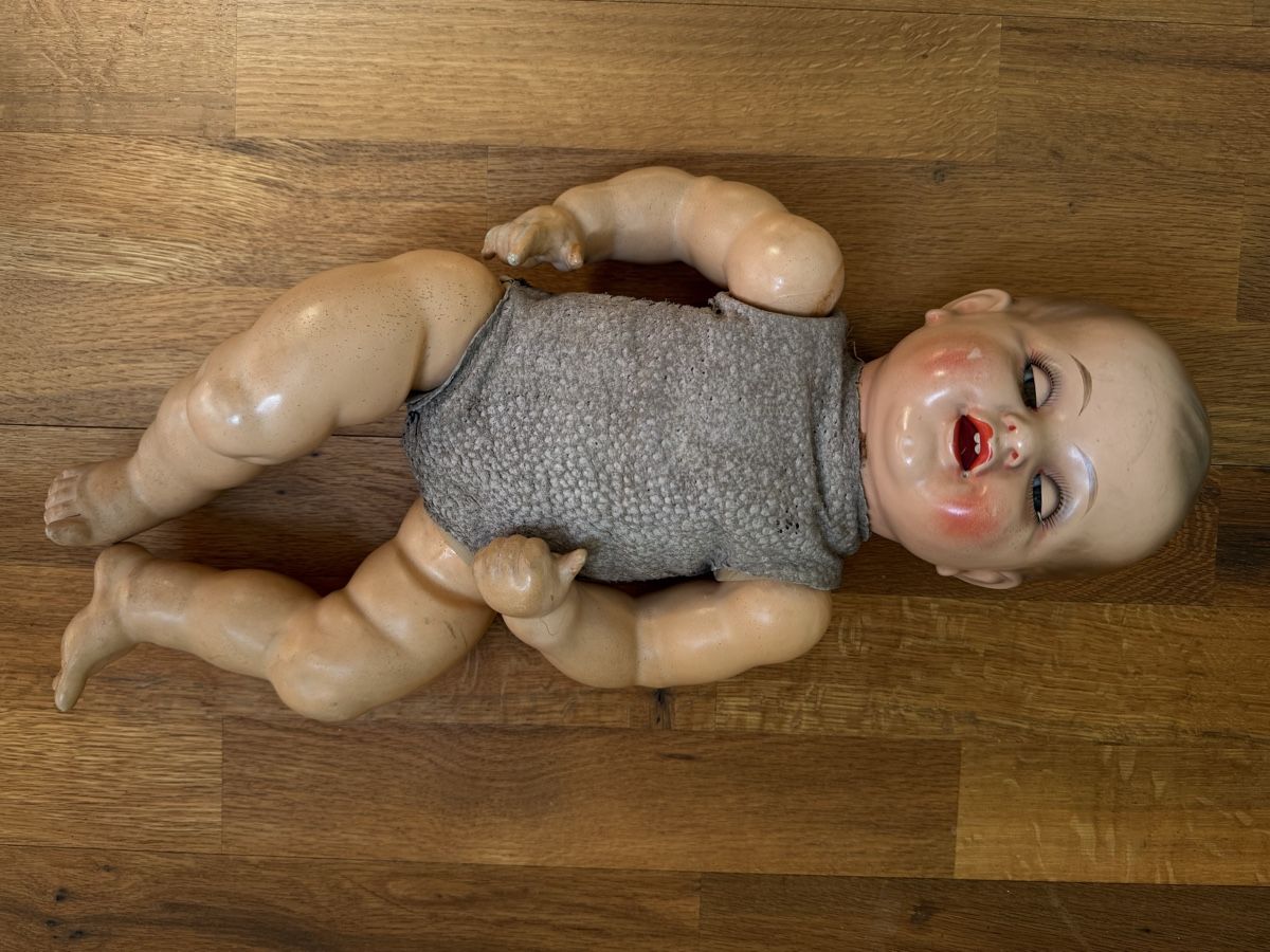 Bambole: Antike Charakter-Babypuppe – Usato da Hütten venduto da CaFeLe 2