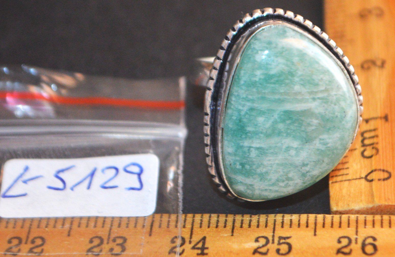 Anelli: Ring L-5129– Amazonit Grössenverstellbar – Nuovo e nell'imballaggio originale da Goldiwil (Thun) venduto da han_v5b7 6